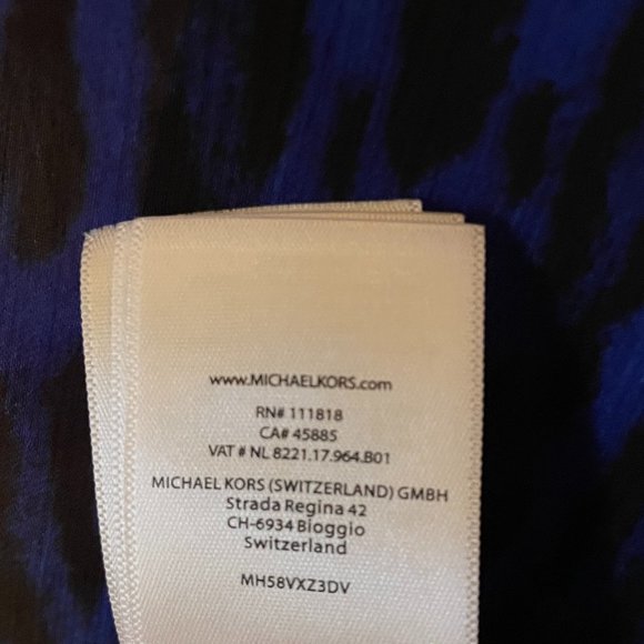 Michael Kors Leopard Print Dress Sz 0 - Picture 8 of 9